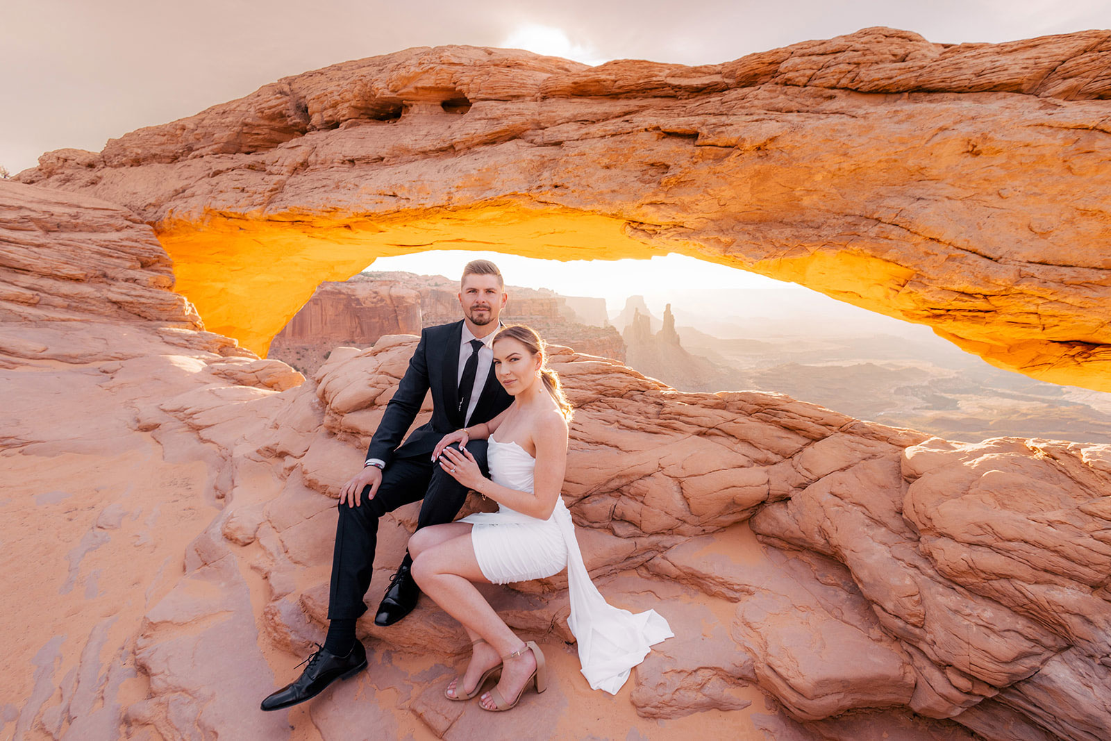 Utah national park wedding