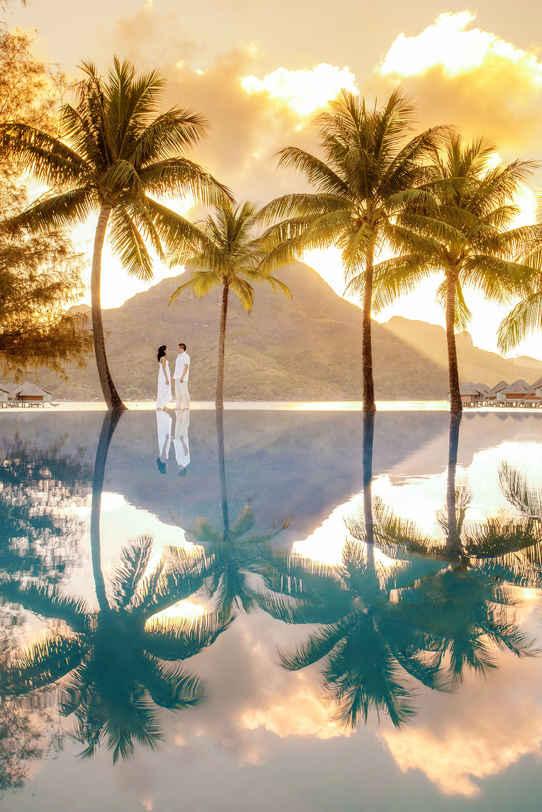 Bora bora destination wedding photography
