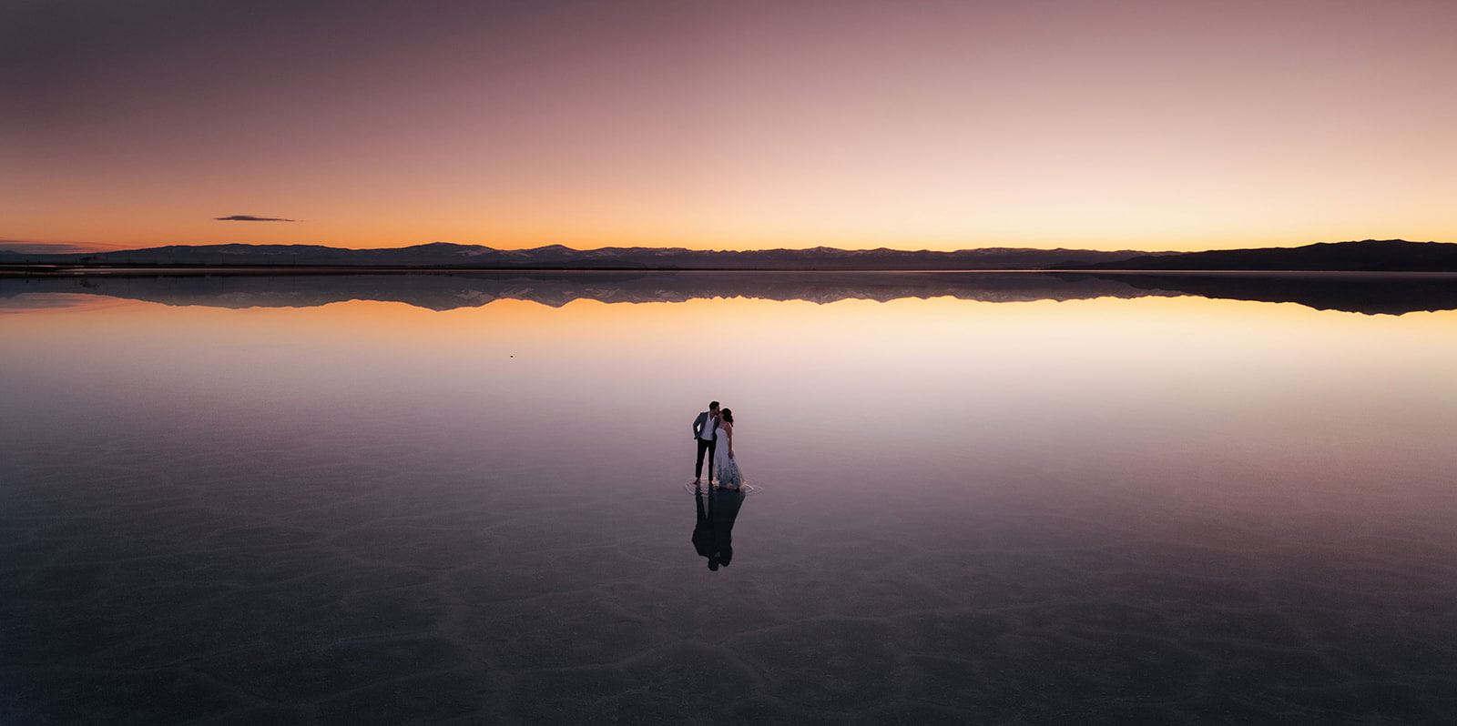 bonneville salt flats wedding