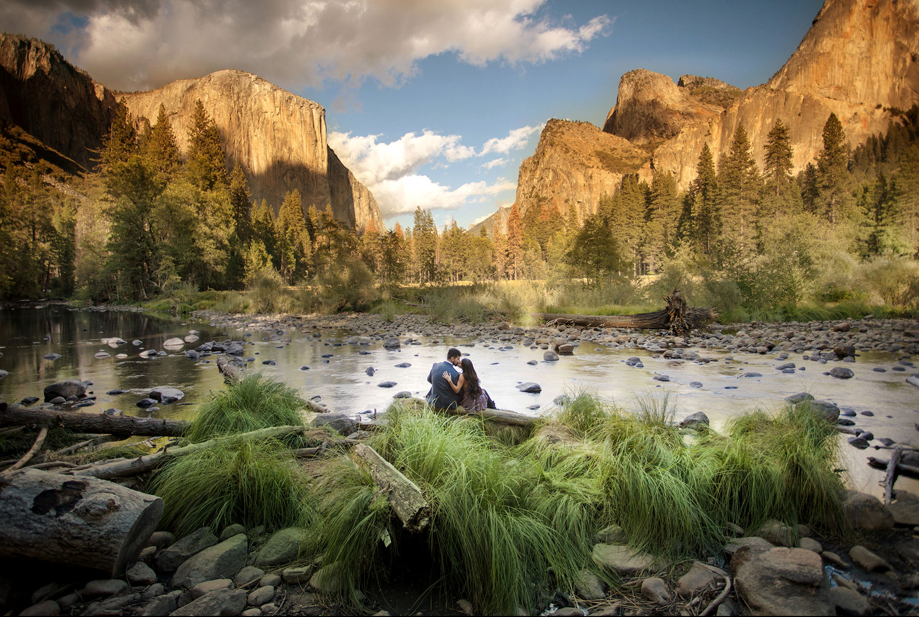 Yosemite engagement photos