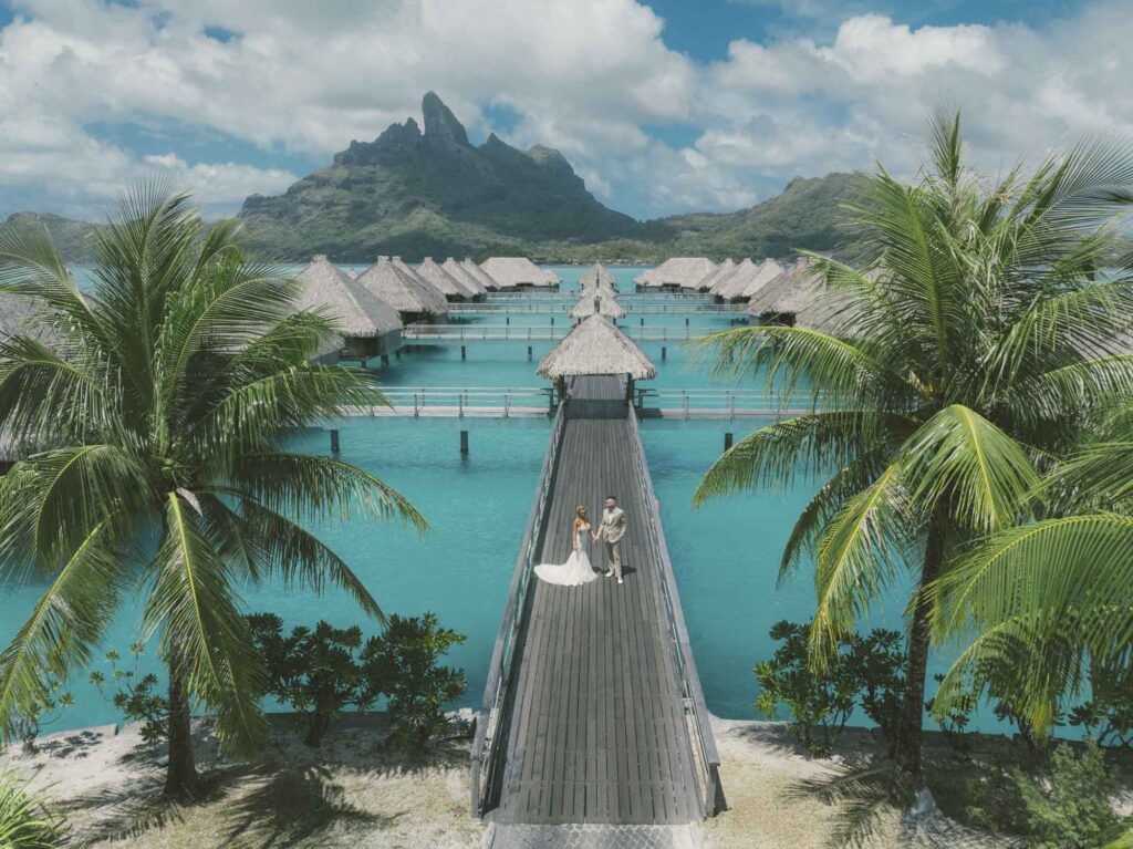 Top destination wedding locations for 2025 - Bora Bora
